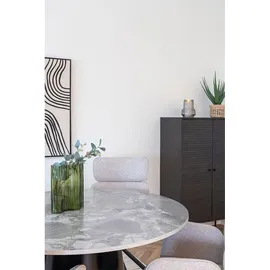 VCM Brito Esstisch Ø120cm Marmor Dekor.
