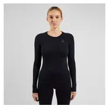 Odlo Damen Merino 200 BL Top Crew Neck L/S schwarz