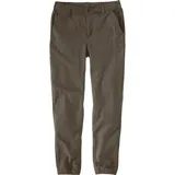 CARHARTT Arbeitshose Relaxed Fit Canvas 106889 grau W40