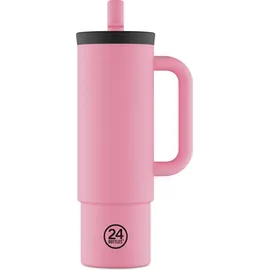 24Bottles Straw Cup 0,8 l Pink