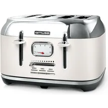 Muse Toaster 4 Schlitze Beige