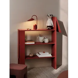 Ferm Living Horse Bücherregal 40 x 30 x 180 cm Rot