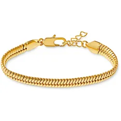 Tchibo - Armband flache Schlange - gold