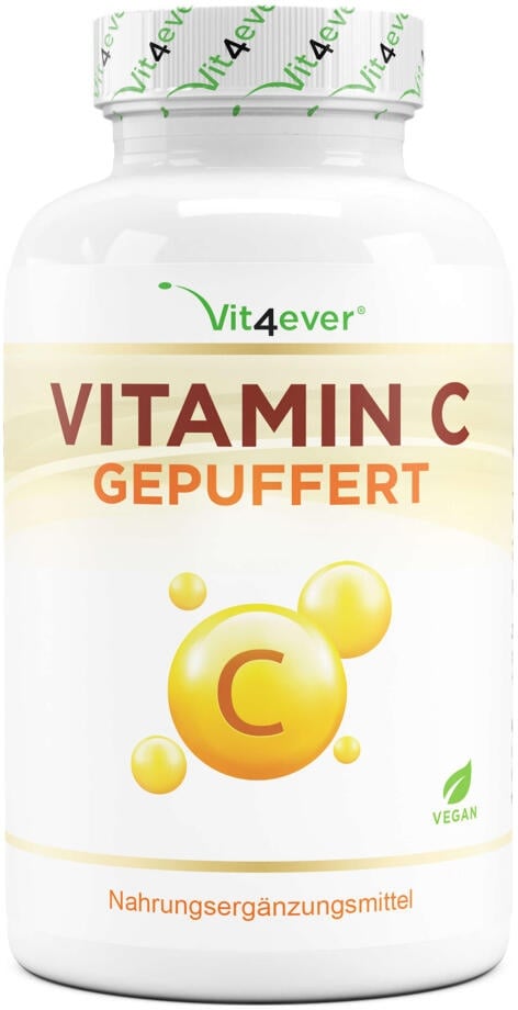 Preisvergleich Produktbild Vitamin C - Gepuffert - 365 Kapseln