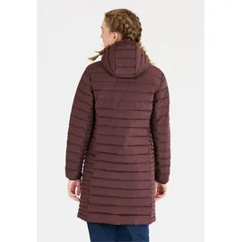 Whistler Wintermantel "Edge", Damen, Gr. 38, rot (dunkelrot), 100% Polyester, unifarben, normal, ohne Ausschnitt, Mäntel Wintermantel, mit wärmeisolierender Comfortemp-Wattierung