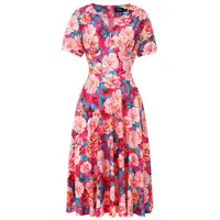 Dolly and Dotty A-Linien-Kleid Julia Pink Magnolia Vintage Retro Rockabilly 50er rosa L