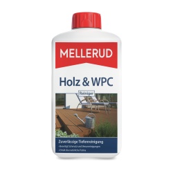 MELLERUD Holz & WPC Reiniger, Das Beste für edles Holz, 1000 ml - Flasche