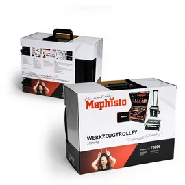 Mephisto Werkzeugkoffer 299-tlg. gefüllt schwarz