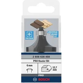 Bosch Abrundfräser 6 mm, R1 12,7 mm, D 38,1 mm, L 18,6 mm, G 60 mm