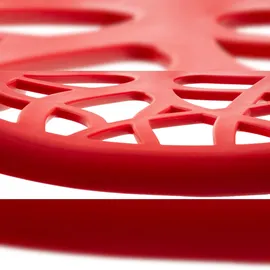 CLP Gartenstuhl Hope Sessel 59 x 59 x 80 cm rot 4 St.