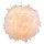 GLOBO Pendelleuchte Hängelampe Leuchte Pendellampe Federlampe Schlafzimmerlampe Wohnzimmer, Textil weiß Federn, 1x E27 Fassung, DxH 60x130 cm