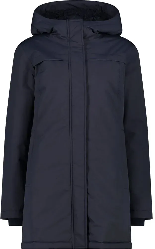 CMP Damen Parka Fix Hood black blue