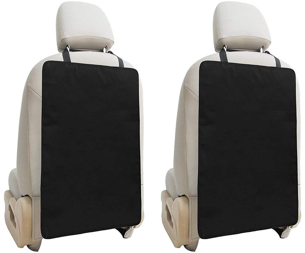 Amasawa Auto Seat Protector von Angebote dicken Schutz für Kind & Baby Autos Sitze, dauerhafte Schutzhülle schützt Auto Oxford Tuch Innenraum vor Schäden (schwarz, 2 Pack)