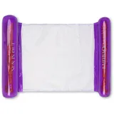 Swim Essentials Wasserhängematten Lila 121 x 78 cm | Schwimmmatratze Matratze