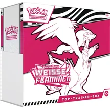Pokémon Top Trainer Box Karmesin & Purpur Weiße Flammen