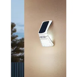 RL LED Solar Wandleuchte, Dämmerungssensor, indirektes Licht, H 22 cm