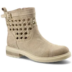 Beige Stiefeletten Carinii Modische Schuhe für Frauen, 38