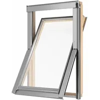 Velux Gruppe RoofLite+ Dachfenster Holz SLIM und Eindeckrahmen (55 x 98)