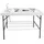 Lemodo Filetiertisch Klappbar Weiß