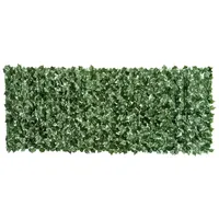 Outsunny Künstliche Hecke mit künstlichen Blättern grün 240L x 100 cm