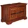 Massivmoebel24 Waschbeckenunterschrank Akazie 88x43x60 nougat lackiert Oxford 1005