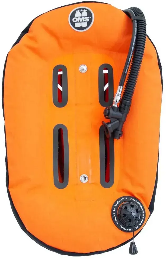Oms Performance Mono 27 Lbs Flügel - Lava Orange / Black - One Size