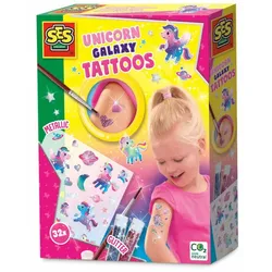 SES Einhorn-Tattoos Galaxy