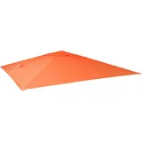 Mendler Ersatz-Bezug für Luxus-Ampelschirm HWC-A96, Sonnenschirmbezug Ersatzbezug, 3x4m (Ø5m) Polyester 3,5kg - terracotta