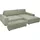 OTTO home Eckcouch Cord 2-Sitzer + 3-Sitzer hellgrün