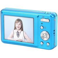 48 MP -Digitalkamera, 2,7-Zoll-Vlogging-Kamera mit 8-fach Optischem Zoom, Videokamera, LCD-Bildschirm, Kinder-Selfie-Kamera mit Aufbewahrungstasche für Studenten, Kinder,
