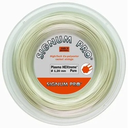 Signum Pro Tennissaite Plasma Hextreme PURE weiss 120m Rolle