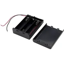 TRU Components SBH-331AS Batteriehalter 3x Mignon (AA) Kabel