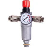 OEM Druckluft Filter Wartungseinheit Druckminderer 3/8" Regler für Kompressor mit Schnellkupplung
