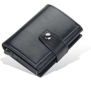 CJZZ Kartenetui-Geldbeutel Herren-Slim Wallet-Kartenetui Herren,Pop-Up-Kartenhalter Für Herren–Antimagnetische Kleine Herren Brieftasche,Geldbörsen, Ausweis- & Kartenhüllen Für Herren