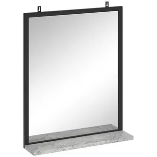 Vicco Badezimmerspiegel Fyrk, Beton 50 x 60 cm
