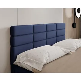 panda möbel Boxspringbett 160 x 200 cm Dunkelblau