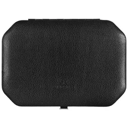 Windrose Beluga Manicure-Etui 17,5 cm Leder  schwarz