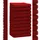 Betz Handtuchset 50 x 100 cm rubinrot 10 St.
