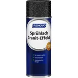 Sprühlack Granit-Effekt Schwarz 400 ml Renovo