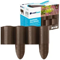 Cellfast Gartenpalisade 240 x 17 cm 5 Stück braun