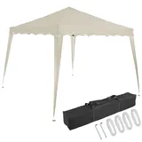Deuba Pavillon Capri wasserdicht Creme
