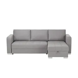 Ecksofa  Nina III ¦ grau ¦ Maße (cm): B: 247 H: 88 T: 163.0