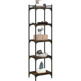 vidaXL Bücherregal 5 Böden 40 x 30 x 154 cm Braun