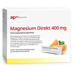 Magnesium Direkt 400 mg von apodiscounter