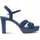 TAMARIS Blockabsatz-Sandalette Damen Blau 39