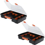 Mojawo 2 Stück Aufbewahrungsbox Schraubenbox 38x29x6cm-cy8002050-2-stück