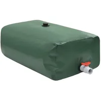 VidaXL Wassertank mit Wasserhahn Faltbar 500 L PVC