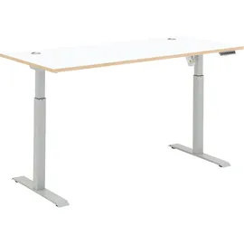 Innostyle Schreibtisch Memphis Eiche / Weiß