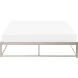 Beliani Viry 140 x 200 cm Hellbeige