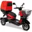 1000 Watt 25 km/h rot inkl. Heckkoffer